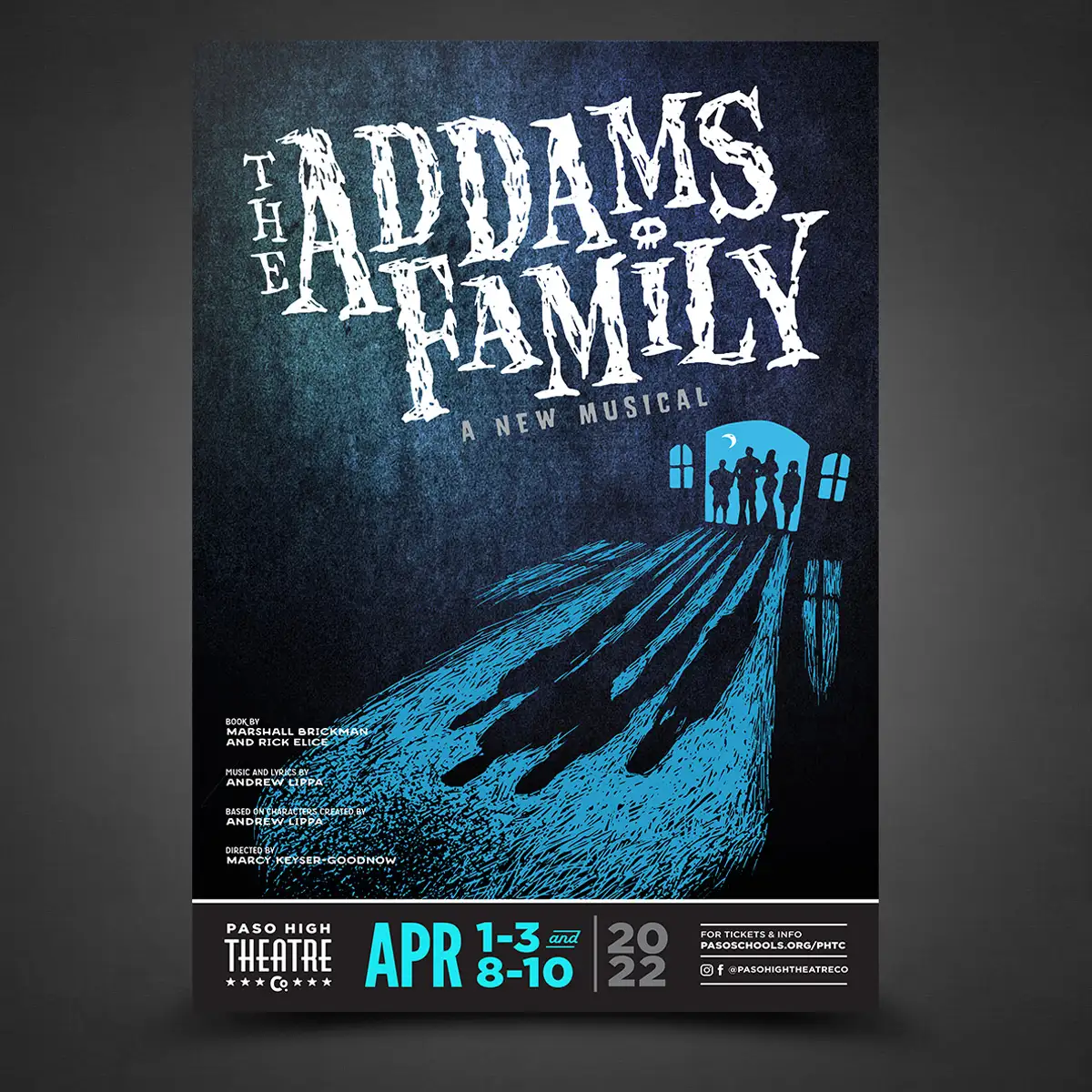 The Addams Family Musical poster