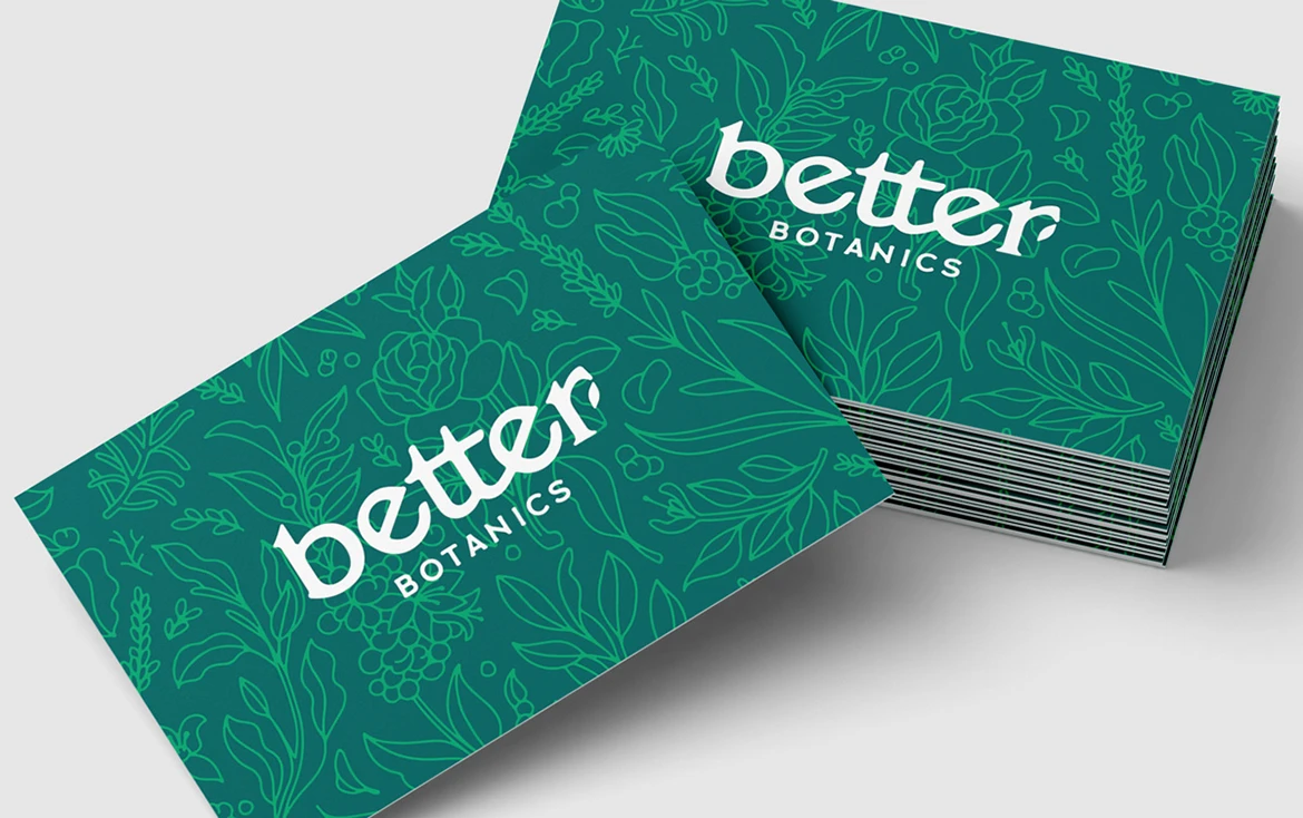 Better Botanics Business Card
