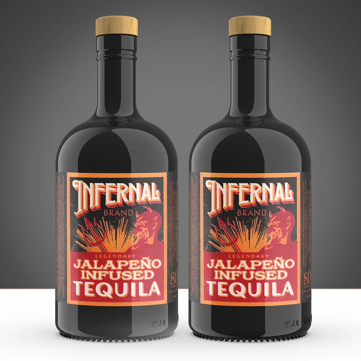 Infernal Jalepeno-infused Tequila