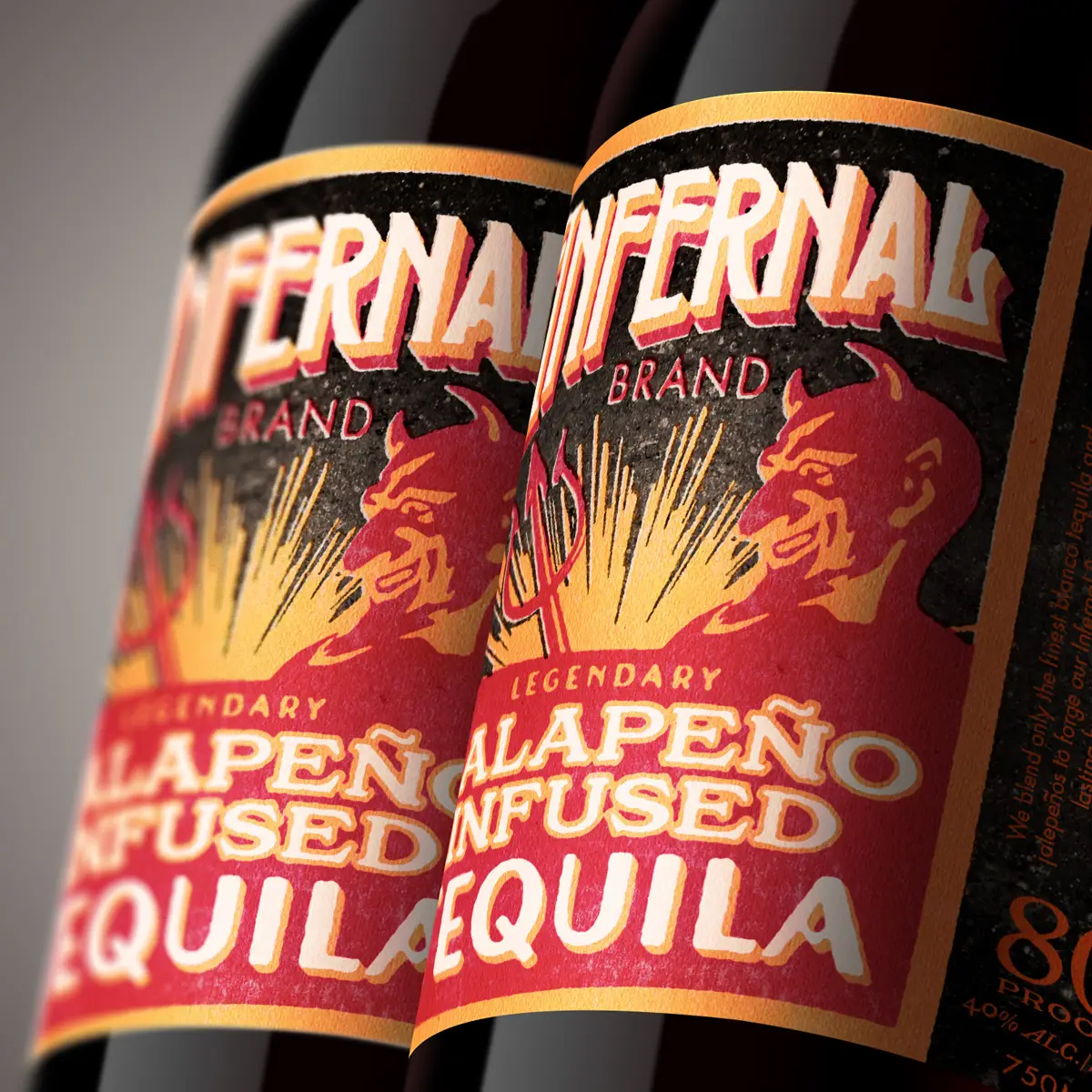 Infernal Jalepeno-infused Tequila